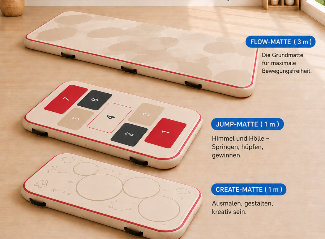 PANDASTIC modulare Airtrack-Matte